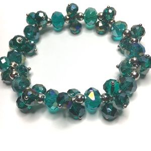 🎉 NWT Crystal Bracelet Artisan Jewelry Gift - NEW